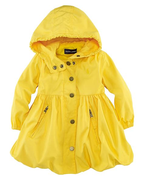 Baby Girls Raincoats .